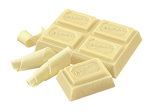Whittaker's White Chocolate Block 250g (Pack of 4) （Made in New Zealand）
