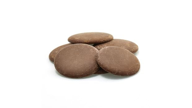 Yupik Organic Dark Chocolate Wafers 70% Cacao 2.2 lb (35.2 oz) Pack of 6 Vegan Gluten-Free GMO-Free Kosher Dairy-Free Rich Dark Chocolate Melts Smoothly Ideal for Snacking Baking