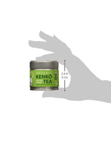 KENKO Matcha Green Tea Powder [USDA Organic] Highest Ceremonial Grade Authentic Japanese Premium 1st Harvest 1 oz (30 servings)