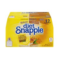 Snapple Diet Half 'n Half Tea 16 Ounce (12 Bottles)