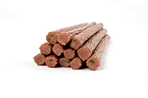 Nick's Sticks Spicy Free Range Clean &amp Balanced Chicken Snack Sticks | Made in the USA | Gluten Free | Paleo | Keto | Whole30 Approved | No Soy Antibiotics or Hormones (12 – 1.7oz. Packages of 2