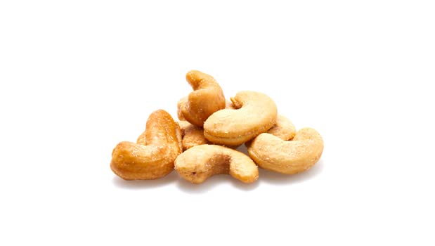 Yupik Roasted Salted Jumbo Cashews 2.2 lb (35.2 oz) Gluten-Free Kosher Vegan Large Crunchy Nuts Lightly Seasoned with Salt Source of Protein &amp Iron Savory Snacks