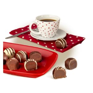 Vegan Plant Based Gluten Free Gourmet Chocolates | Everything Good Truffle Collection (15 Pieces) | Dairy Free Nut Free Peanut Free Soy Free | Allergy Friendly Gifts | By No Whey! Foods