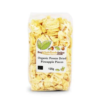 Buy Whole Foods Organic Freeze Dried Pineapple Pieces (125g)