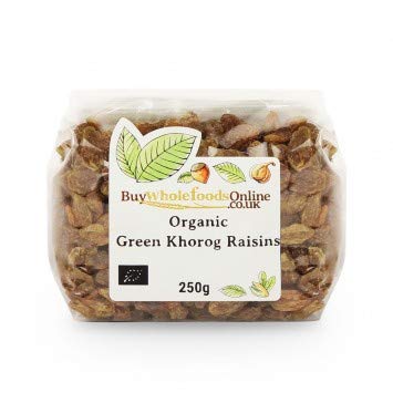 Buy Whole Foods Organic Green Khorog Raisins (250g)