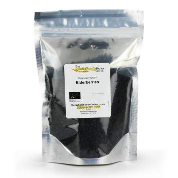 Buy Whole Foods Organic Elderberries (500g)