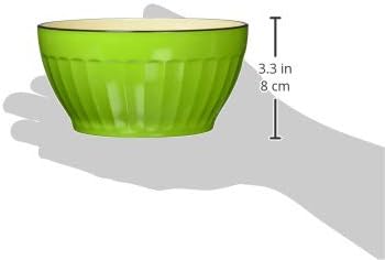 Yamanaka Coatings Natural Granola Bowl Green M16299-8