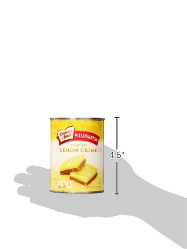 Duncan Hines Wilderness Lemon Crème Pie Filling and Topping 21 oz. (Pack of 8)