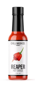 Chilli Mash Company - Carolina Reaper Hot Chilli Sauce - 5.07oz / 150ml Glass Bottle