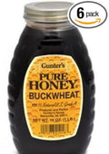 Gunter's Honey Buckwheat 16-Ounce (Pack of 6)
