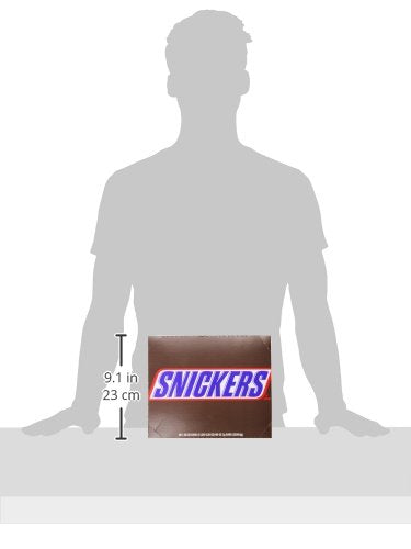 Snickers Single Bar Chocolate Candy 48 bars of 1.86oz each.
