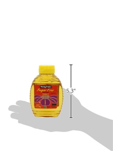HoneyTree's Imitation Honey Sugar Free 12-Ounce Bottles (Pack of 12)