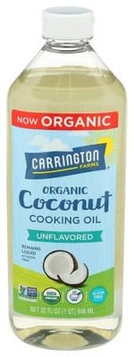 Carrington Farms Coconut Oil 32 fl oz (Pack of 6)
