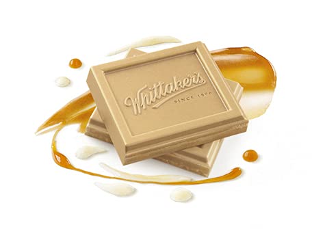 Whittaker's Westcoast Buttermilk Caramelised White Chocolate 100g (Pack of 6) （Made in New Zealand）