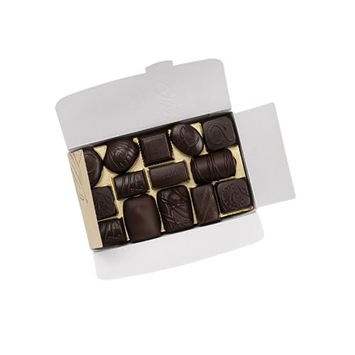Leonidas Belgian Chocolates | All Dark Chocolates in a Beautiful Gift Ballotin Box | Imported Fine Chocolate from Belgium (1 x 32pc 500g 1.1lbs)