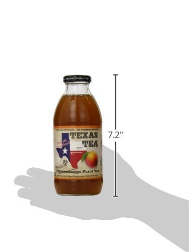 Texas Tea Fredericksburg Peach Tea 16 oz