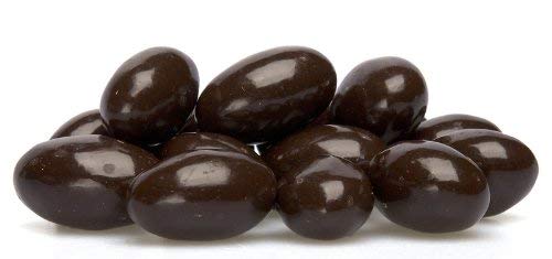 Yupik 60% Dark Chocolate Covered Almonds 2.2 lb (35.2 oz) Pack of 6 Kosher Whole Nuts Almonds Dipped in Chocolate Crunchy &amp Smooth Dark Chocolate Candy Classic Sweet Snacks