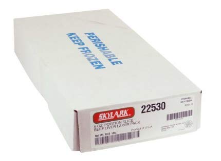 American Foods Group Sliced Portion Calf Liver 4 Ounce -- 1 each.