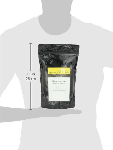 Elmwood Inn Fine Teas Genmaicha Japanese Green Tea 16-Ounce Pouches