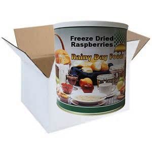 Freeze Dried Raspberries-Whole Case(6) #10 cans