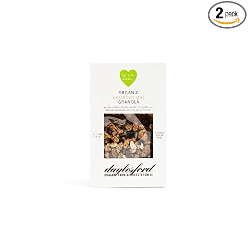Daylesford Organic Crunchy Oat Granola 350G (Pack of 2)