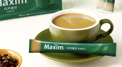 Instant Coffee Maxim Mocha Gold Mild Coffee Mix 12g x 50 Sticks (50T Decaffeinated Coffee Mix)