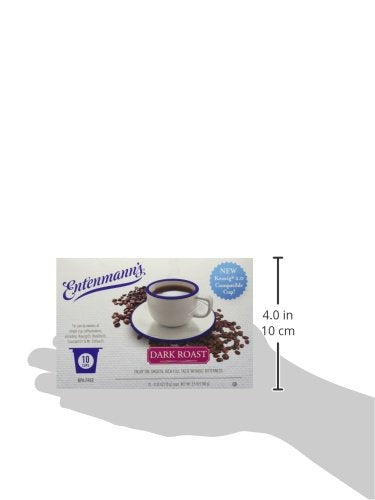 Entenmann's Single Serve Coffee Dark Roast 10 Count (Pack of 4)