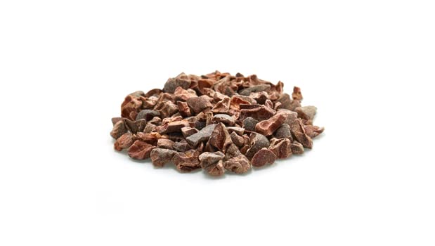 Yupik Organic Raw Cacao Nibs 2.2 lb (35.2 oz) Gluten-Free Kosher GMO-Free Vegan No Sugar Added No Additives Made from Raw Cacao Crunchy Healthy Snacks Ideal for Baking &amp Topping