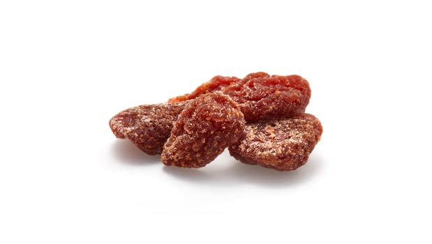 Yupik Dried Strawberries 2.2 lb (35.2 oz) Vegan Kosher Sweetened Dried Fruits Candied Whole Strawberries Chewy &amp Tender Sweet Snacks Fruity Topping &amp Inclusion Ideal for Baking