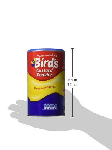 Bird's Vanilla Flavored Custard Powder 600g (Pack of 2)