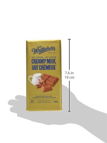 Whittaker's Chocolate Block 200g (Made in New Zealand) (Creamy Milk)