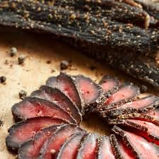 SimpliMEAT Safari Beef Biltong (Jerky) 1lb (16oz) Air-Dried Sugar-Free Dairy-Free Paleo Keto
