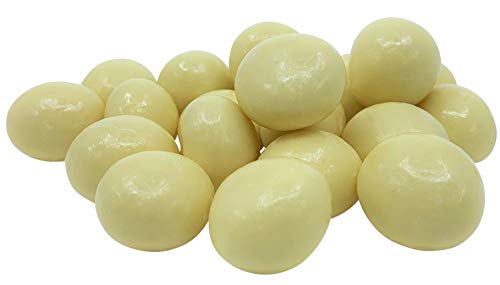 White Chocolate Covered Macadamia Nuts by Its Delish 5 lbs bulk Bag White Milk Chocolate Coated Macadamia Nuts Kosher Dairy