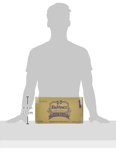 DaVinci Signature Penne Rigate 16 Ounce Resealable Bags (Pack of 12)