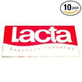 Lacta Greek Milk Chocolate - 10 Bars X 85g