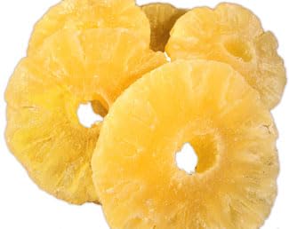 Traina Foods Organic Sun Dried Pineapple Rings Bulk 5 lb Pack Sustainably Grown Perfect for Grilling