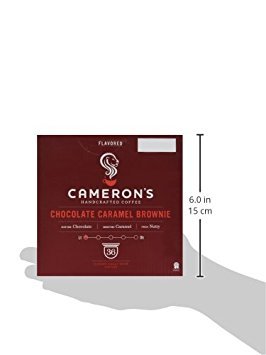 Cameron's Coffee Single Serve Pods Flavored Chocolate Caramel Brownie 36 Count (Pack of 1) (ASINPPOSPRME16712)