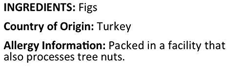 Anna and Sarah Dried Turkish Figs 5 Lbs