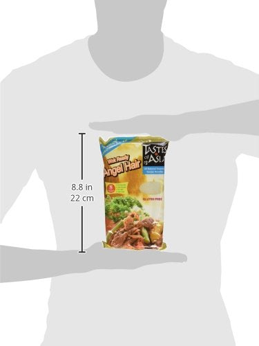 Tastes Of Asia Angel Hair Konjac Pasta Vegan 8.8 Ounces (Pack Of 6)