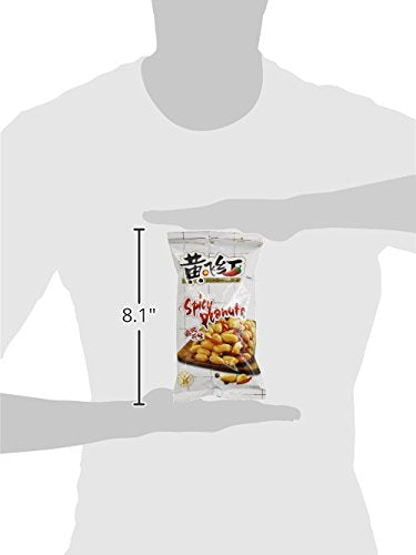 HuangFeiHong 6 Count Spicy Crispy Peanut 3.38 oz.