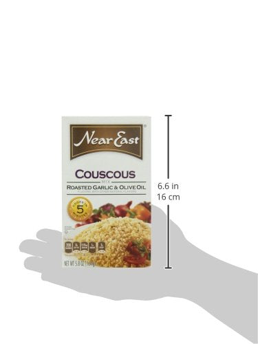 Near East Couscous Mix Roasted Garlic &amp Olive Oil 5.8 Oz Pack of 12