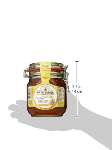 Breitsamer Golden Selection Honey Flip-Top Jar 35.2 Ounce