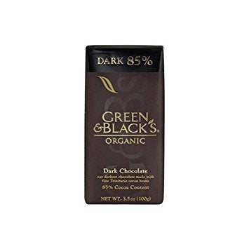 Green &amp Blacks Dark Chocolate 85% Cocoa 3.5 Ounce (Pack of 6)