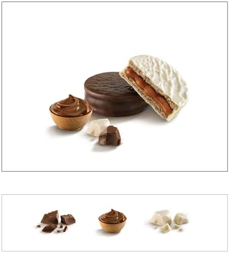 Alfajor Mixed Chocolate and White chocolate - Box 12 Alfajores