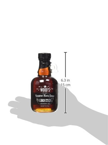 Wood's Ghost Pepper Vermont Maple Syrup - 8 ounce glass jug