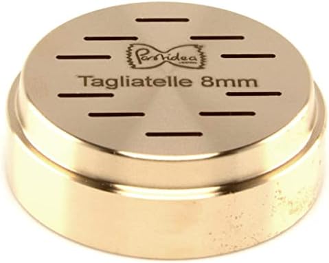 Pastidea Tagliatelle Bronze Die 8 x 1 mm Compatible with Kenwood Pasta Fresca or with Adaptor Also in Other Pasta Machines