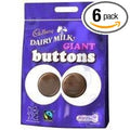 Cadbury Fair Trade Giant Buttons 119g - Pack of 6