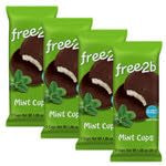 Free2b Mint Cups Safe for School and Allergy Friendly Gluten-Free Dairy-Free Nut-Free and Soy-Free 2-Cup Packages (Pack of 12 Mint)