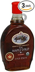 Shady Maple Farms (Previously Grade B) Maple Syrup Glass ( 12.7 Ounces) (Pack of 3)