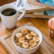Modern Oats Vermont Maple Instant Gluten-Free Oatmeal Cups with Protein Vegan Non-GMO Fiber Whole Grain Oats with Real Vermont Maple Sugar &amp Seeds Lid included 2.6oz (Pack of 12)